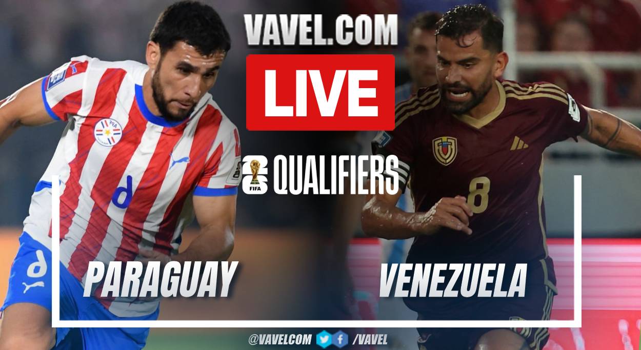 Paraguay vs Venezuela LIVE score updates in 2026 World Cup Qualifiers (0-0) | October 15, 2024