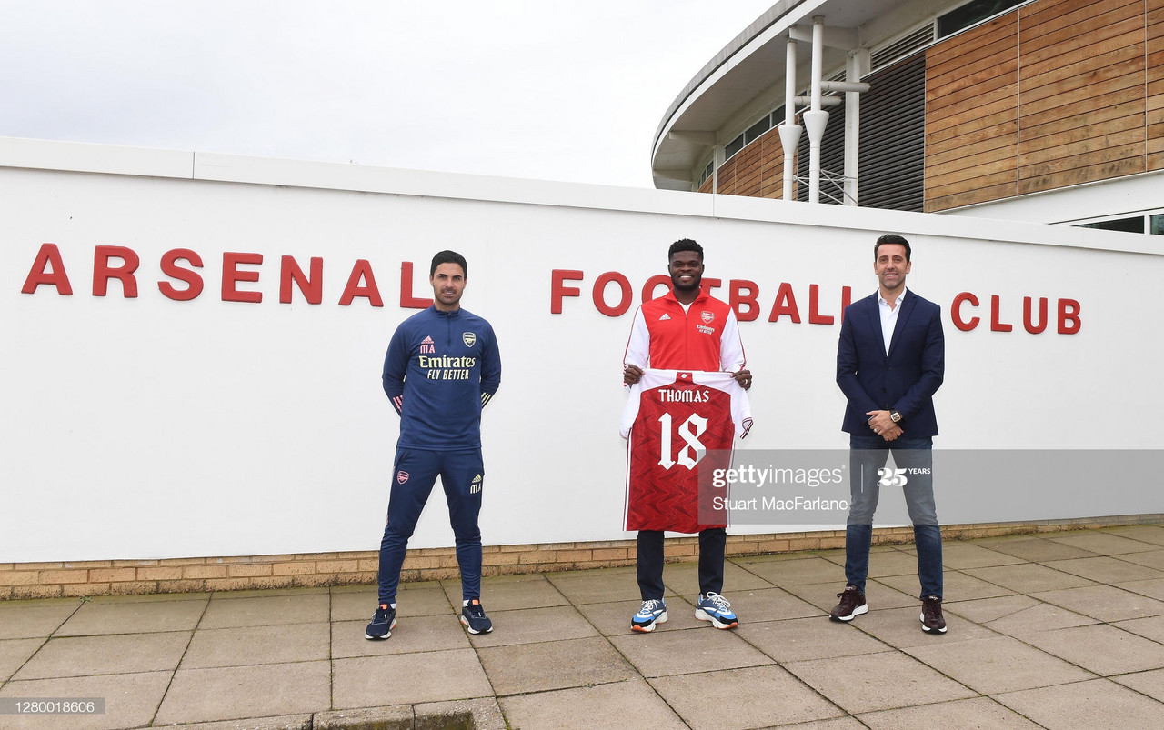 The key quotes from Thomas Partey's first Arsenal press conference