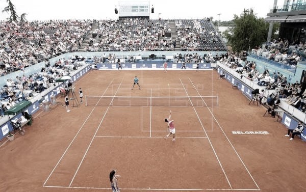 

Vuelve el tenis a Belgrado  sin distancia de seguridad 