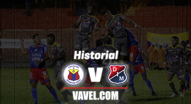 Historial por Copa Aguila entre Independiente Medellín y Deportivo Pasto