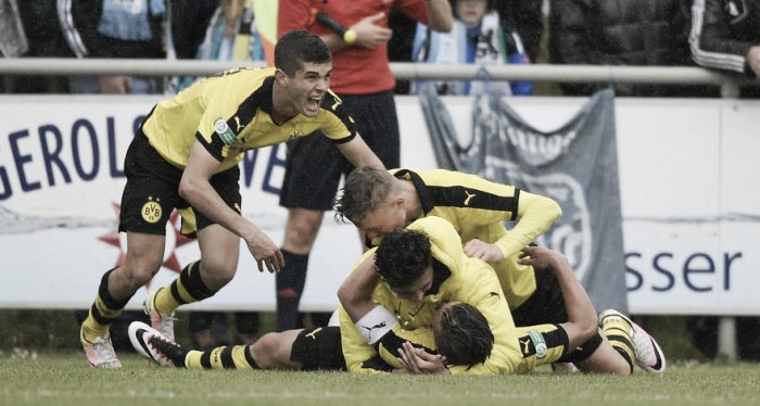1860 München U19 (2) 0-2 (3) Borussia Dortmund U19: Hannes Wolf's youngsters reach third final in a row