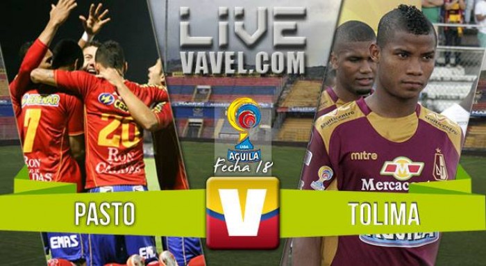 Resultado Final: Pasto - Tolima para la Liga Águila 2016 (1-1)