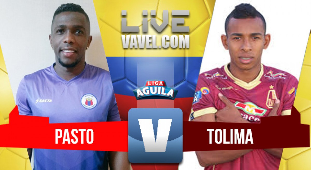 Deportivo Pasto vs Deportes Tolima en vivo y en directo ...
