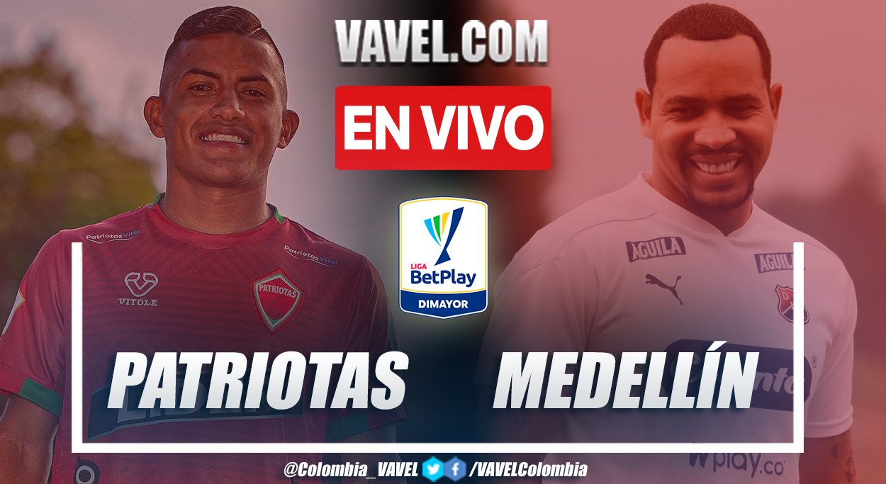 Resumen y goles: Patriotas 2-0 Medellín en la fecha 2 por Liga BetPlay 2022-I
