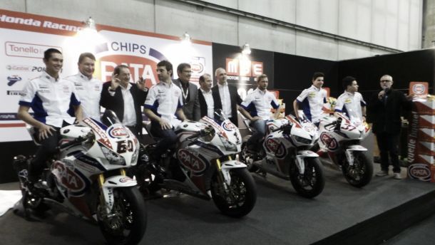 Superbike 2015, presentato a Verona il Pata Honda Team