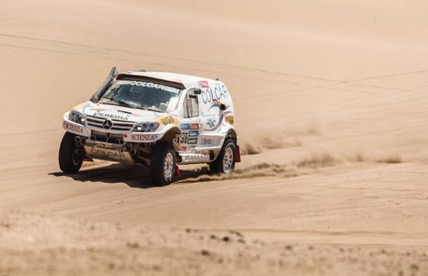 Argentinos en el Dakar, etapa 7: el susto del Pato