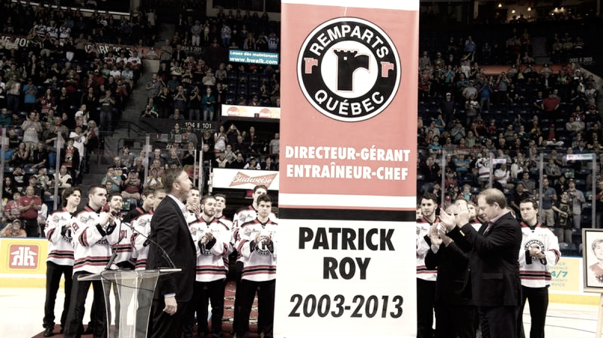 Patrick Roy regresa a Quebec Remparts