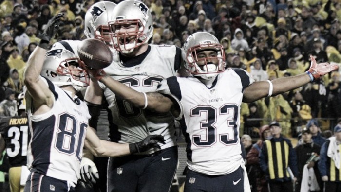 New England vence a Pittsburgh con un final dramático New England vence a Pittsburgh con un final dramático