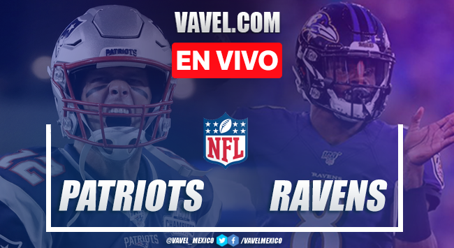 Resumen y touchdowns: New England Patriots 20-37 Baltimore Ravens en NFL 2019 Resumen y touchdowns: New England Patriots 20-37 Baltimore Ravens en NFL 2019