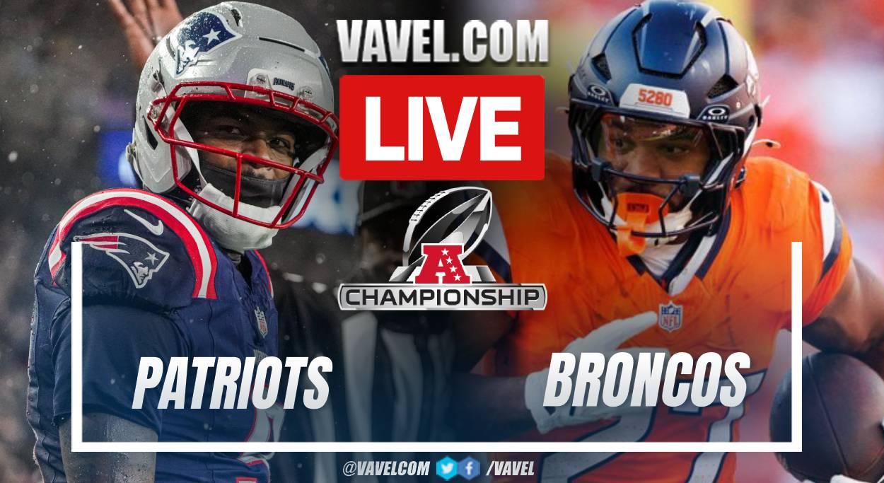 New England Patriots vs Denver Broncos LIVE Score Updates: For the victory (0-0)