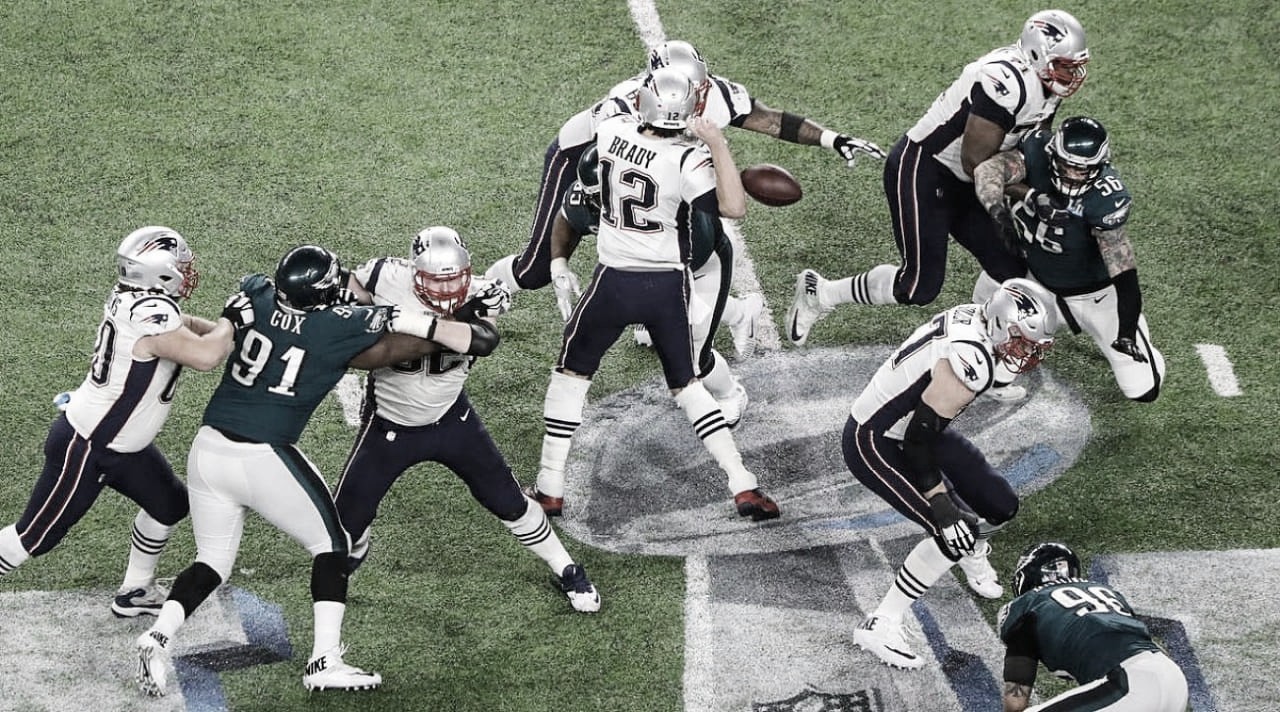 Previa New England Patriots vs Philadelphia Eagles: buscando el camino
para llegar a los playoffs