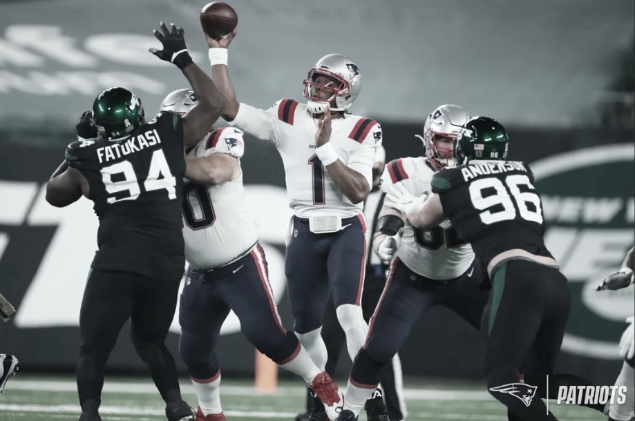 Patriots vencem no fim e mantém NY Jets sem vitórias na temporada da NFL Patriots vencem no fim e mantém NY Jets sem vitórias na temporada da NFL