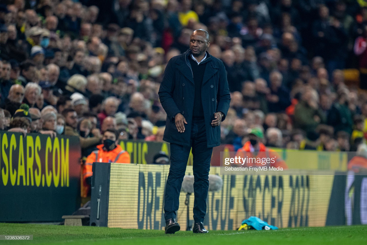 Patrick Vieira highlights the importance of 'turning draws into wins'