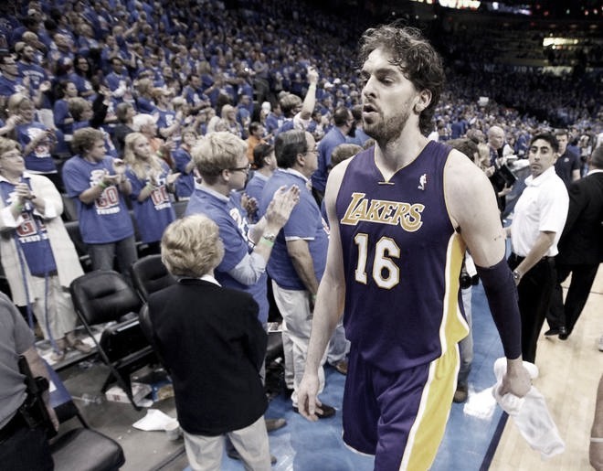 Pau Gasol habla sobre la posibilidad de retirarse en los Lakers Pau Gasol habla sobre la posibilidad de retirarse en los Lakers