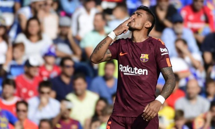 Barcellona, il tanto criticato Paulinho salva i blaugrana dal pareggio in casa del Getafe