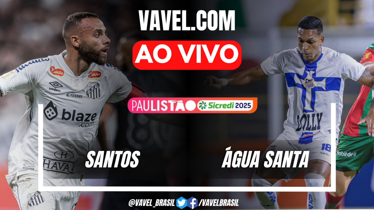Gols e Melhores momentos para Santos x Água Santa pelo Campeonato Paulista 2025 | 16/02/2025