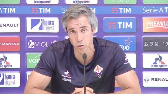 Fiorentina, la gioia di Paulo Sousa