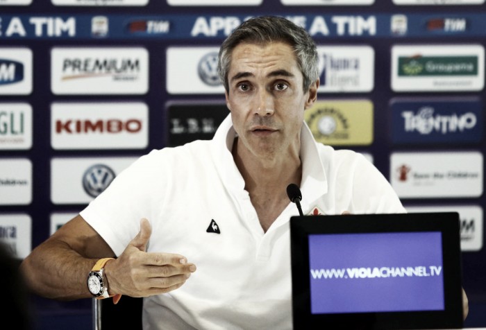 Paulo Sousa: "Stiamo ritrovando la nostra identità. Borja Valero e Vecino sono a disposizione"