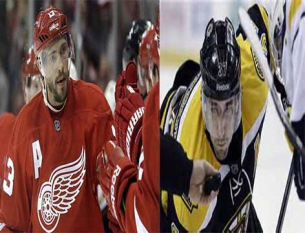 NHL Top 10 Centers: T-10. Pavel Datsyuk, Detroit Red Wings and Patrice Bergeron, Boston Bruins