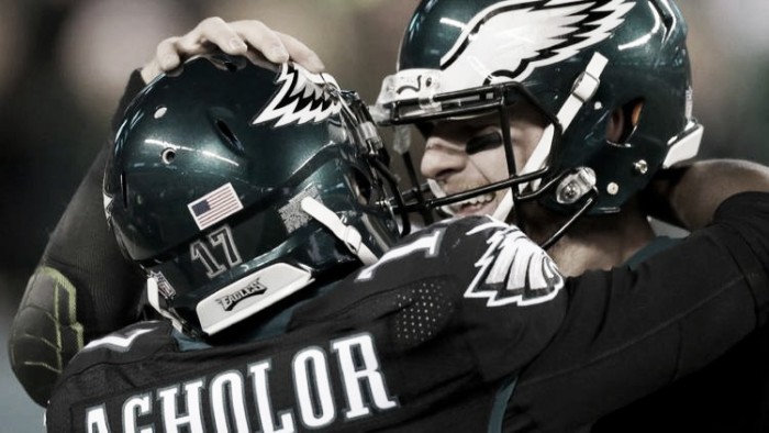 Philadelphia Eagles win and hold off late rally by the New York Giants