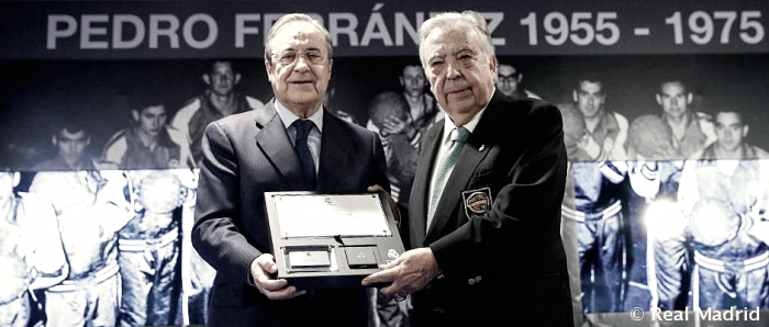 Pedro Ferrándiz, nuevo socio de honor del Real Madrid