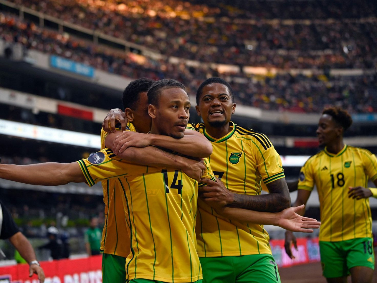 Goals and Highlights: Jamaica 5-0 St. Kitts  and Nevis in Gold Cup