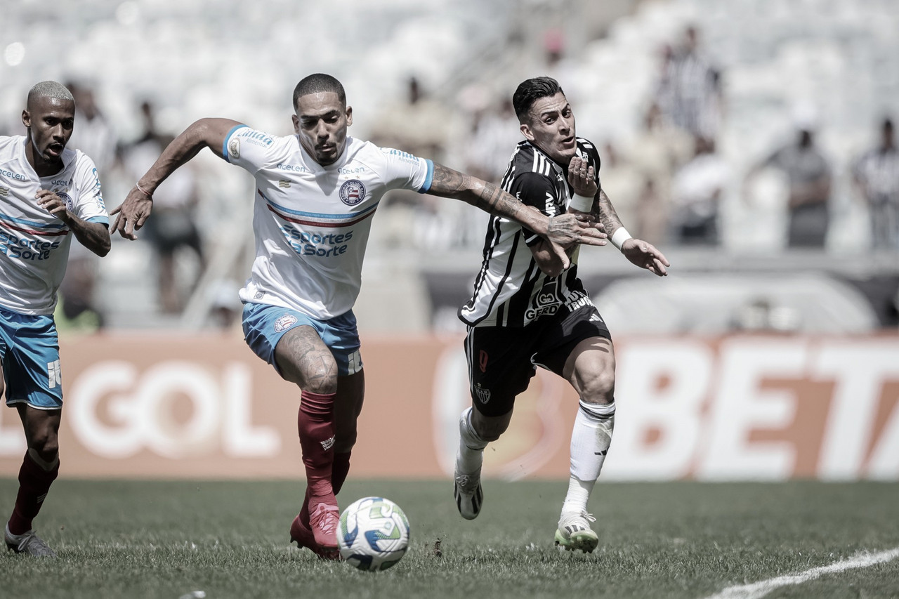 Quanto está Bahia x Atlético-MG? Veja placar do jogo agora