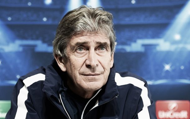 Champions League, Pellegrini: “La Juventus è forte. Agüero non recupera per domani”