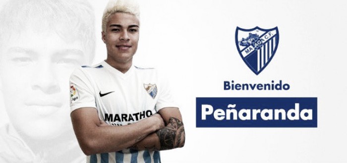 Peñaranda es nuevo jugador del Málaga CF Peñaranda es nuevo jugador del Málaga CF