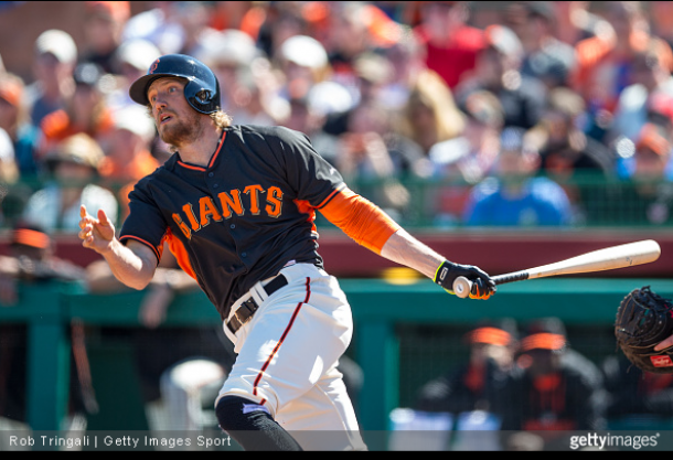 San Francisco Giants' Hunter Pence Out 6-8 Weeks With Broken Forearm