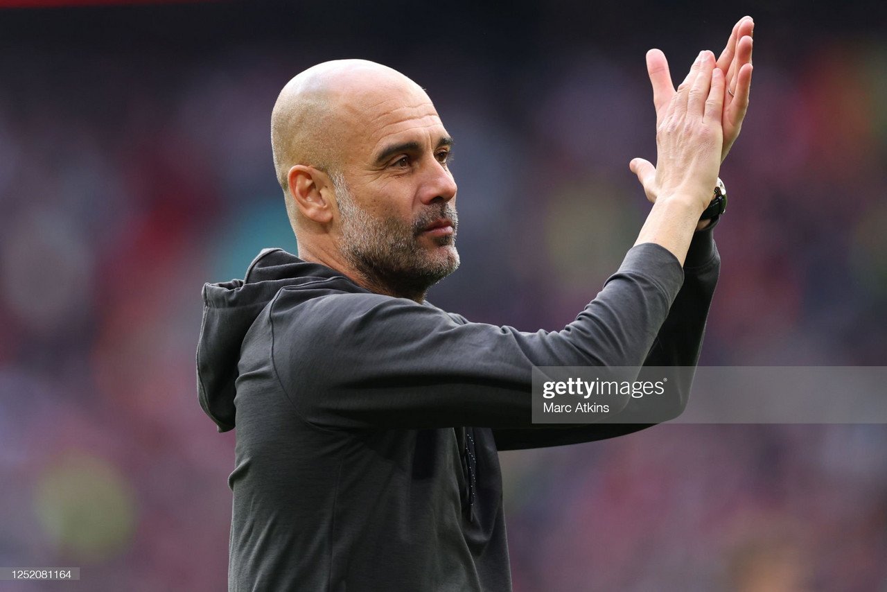 Pep Guardiola Satisfied After Man City Secure Fa Cup Final Spot Vavel International 1705