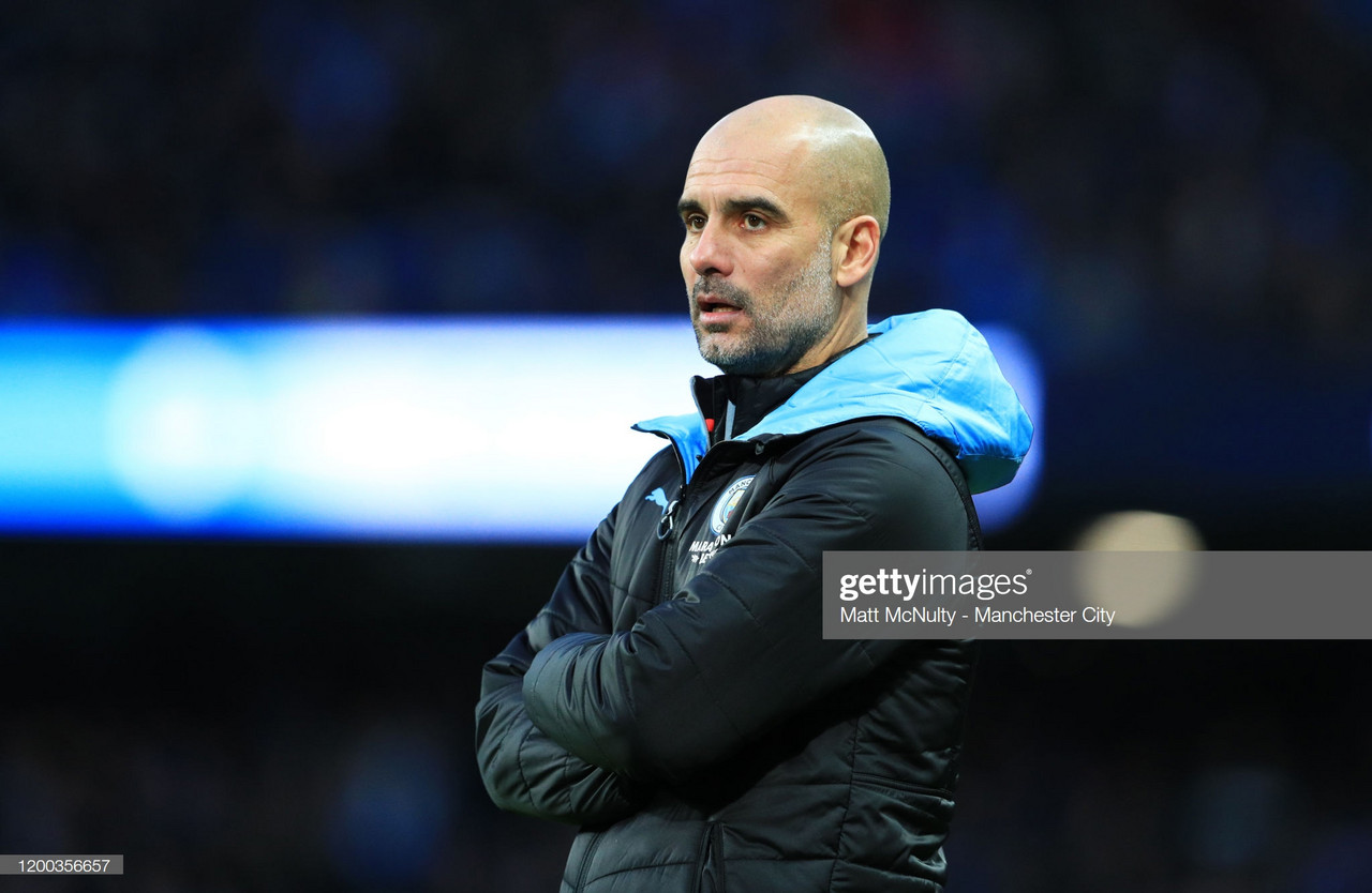 Pep Guardiola looks ahead to FA Cup clash with Fulham