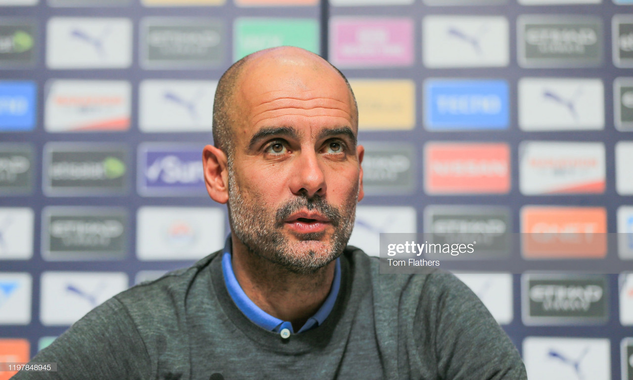 Pep Guardiola looks ahead to Carabao Cup Semi Final vs Manchester United