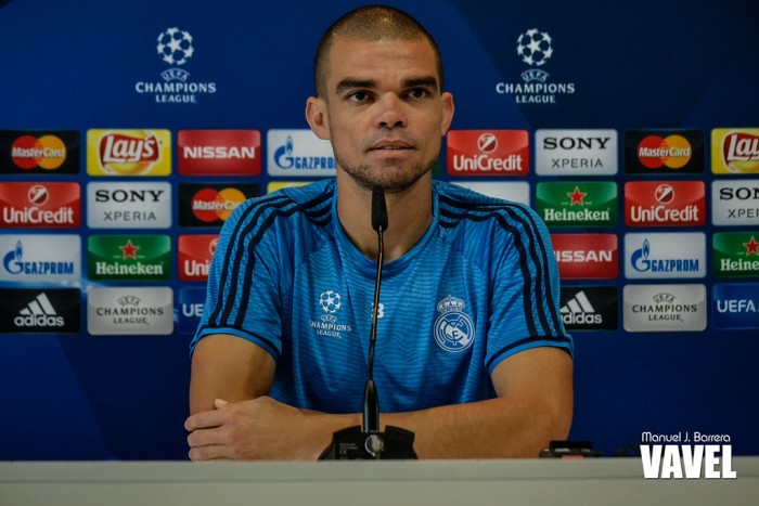Pepe: "Afrontamos un partido muy difícil para nosotros pero con la máxima ilusión"