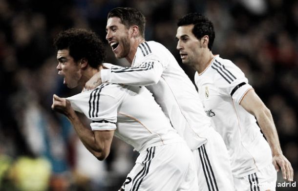 Real Madrid have one foot in the Copa del Rey final