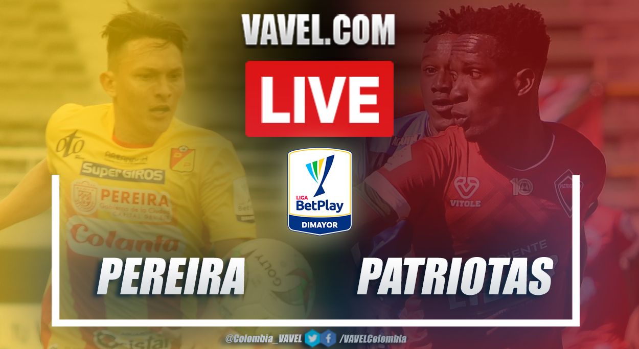 Resumen Pereira vs Patriotas (1-2) en la fecha 6 por Liga BetPlay 2021-I Resumen Pereira vs Patriotas (1-2) en la fecha 6 por Liga BetPlay 2021-I