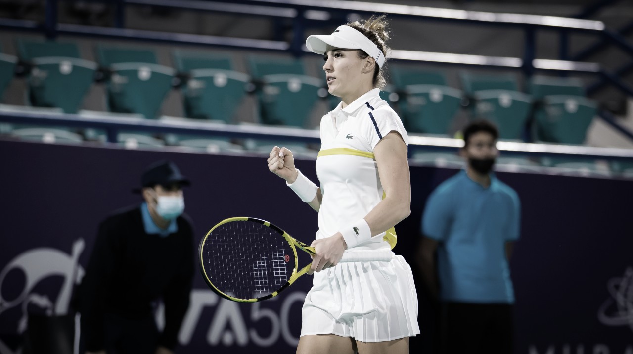 Pera busca grande virada contra Vekic em mais de três horas no WTA de Abu Dhabi