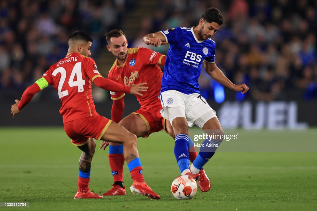 Warm down: Foxes squander a two goal lead to draw with Napoli