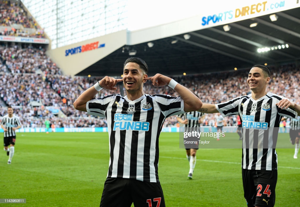 Newcastle United 3-1 Southampton: Perez hat-trick secures Magpies' safety
