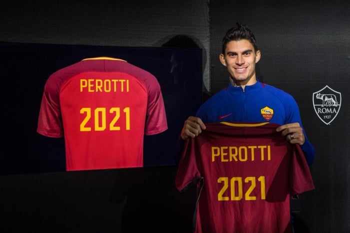 Roma-Perotti, ufficiale il rinnovo fino al 2021