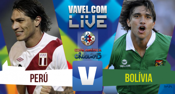 Resultado Perú - Bolivia en la Copa América 2015 (3-1)