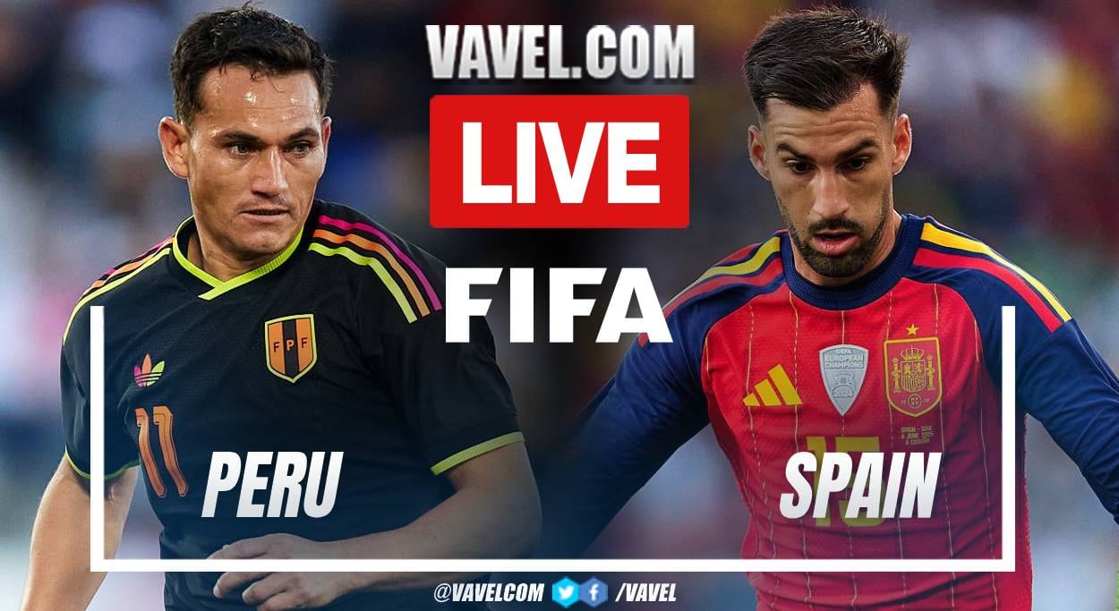 Peru vs Spain LIVE Score Updates in Friendly Match