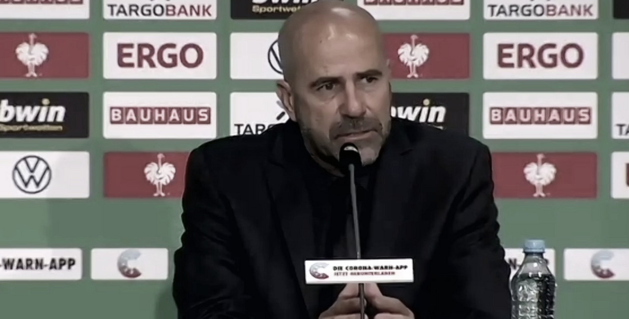Peter
Bosz aponta erro do Leverkusen na final da DFB Pokal: "Último passe não foi bom"