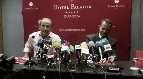 Petón: "Hay un objetivo ligado a la salvación del Real Zaragoza: el reencuentro con su ser"