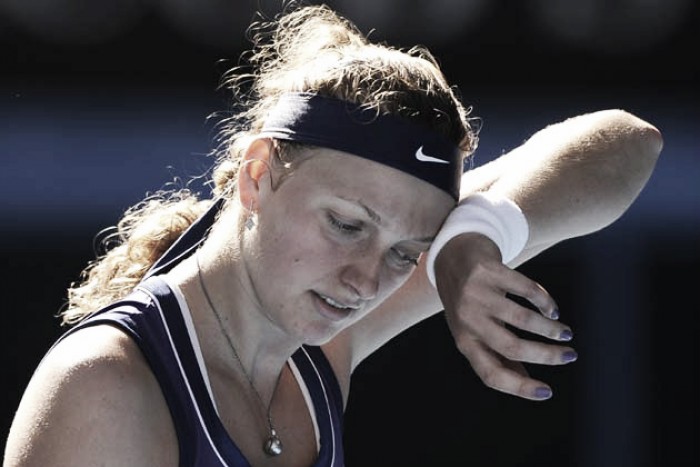 Ostapenko incide en la crisis de Kvitova Ostapenko incide en la crisis de Kvitova