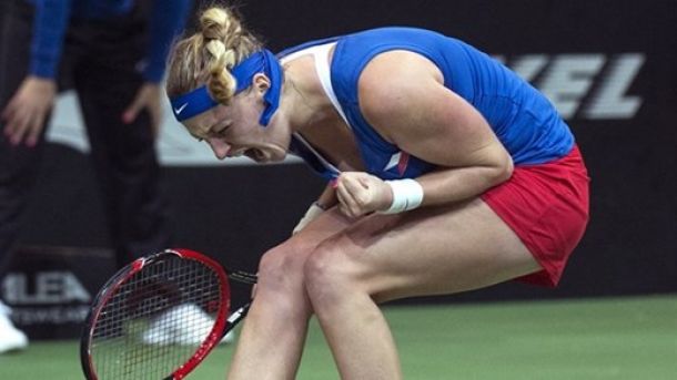 Kvitova coronó a la República Checa en la Fed Cup