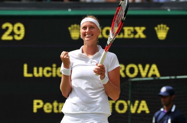 Kvitova está en la final de Wimbledon