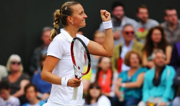 Petra Kvitova KOs Bouchard to win Wimbledon title