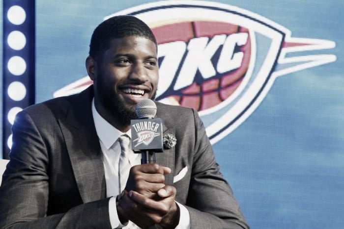 NBA, Paul George ai Thunder: "Un'occasione per vincere. Del futuro parleremo tra un anno"