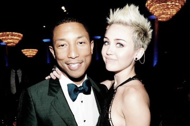 Pharrell Williams y Miley Cyrus unen fuerzas